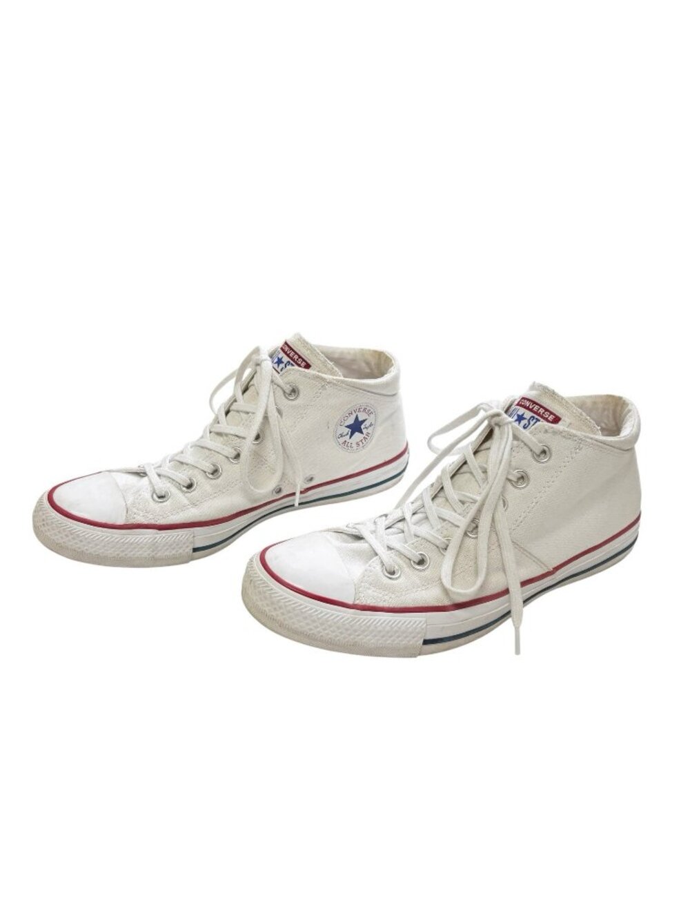 Converse Chuck Taylor Madison Mid Top Sneaker US 10 White